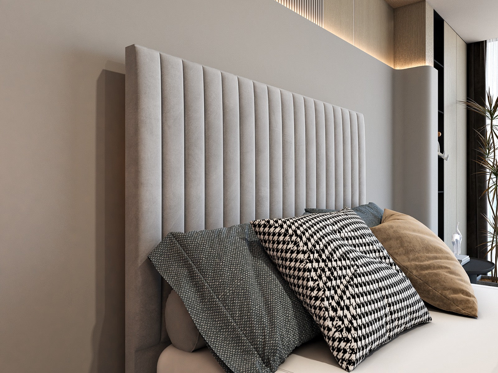 Sienna Slim Panel Divan Bed