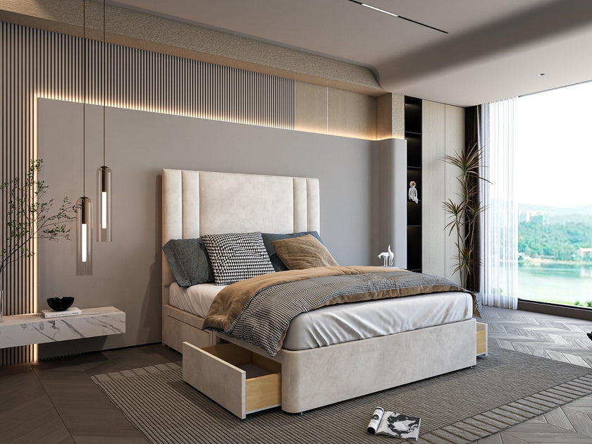 Aurora Padded Divan Bed