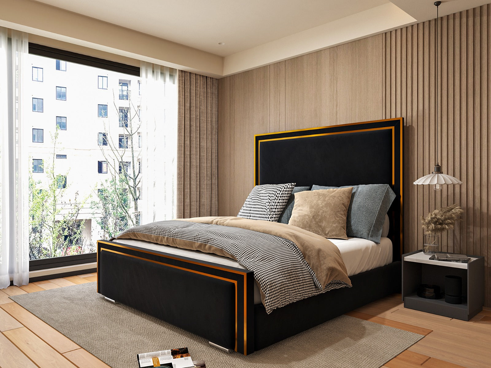 Renzo Border Bed Frame