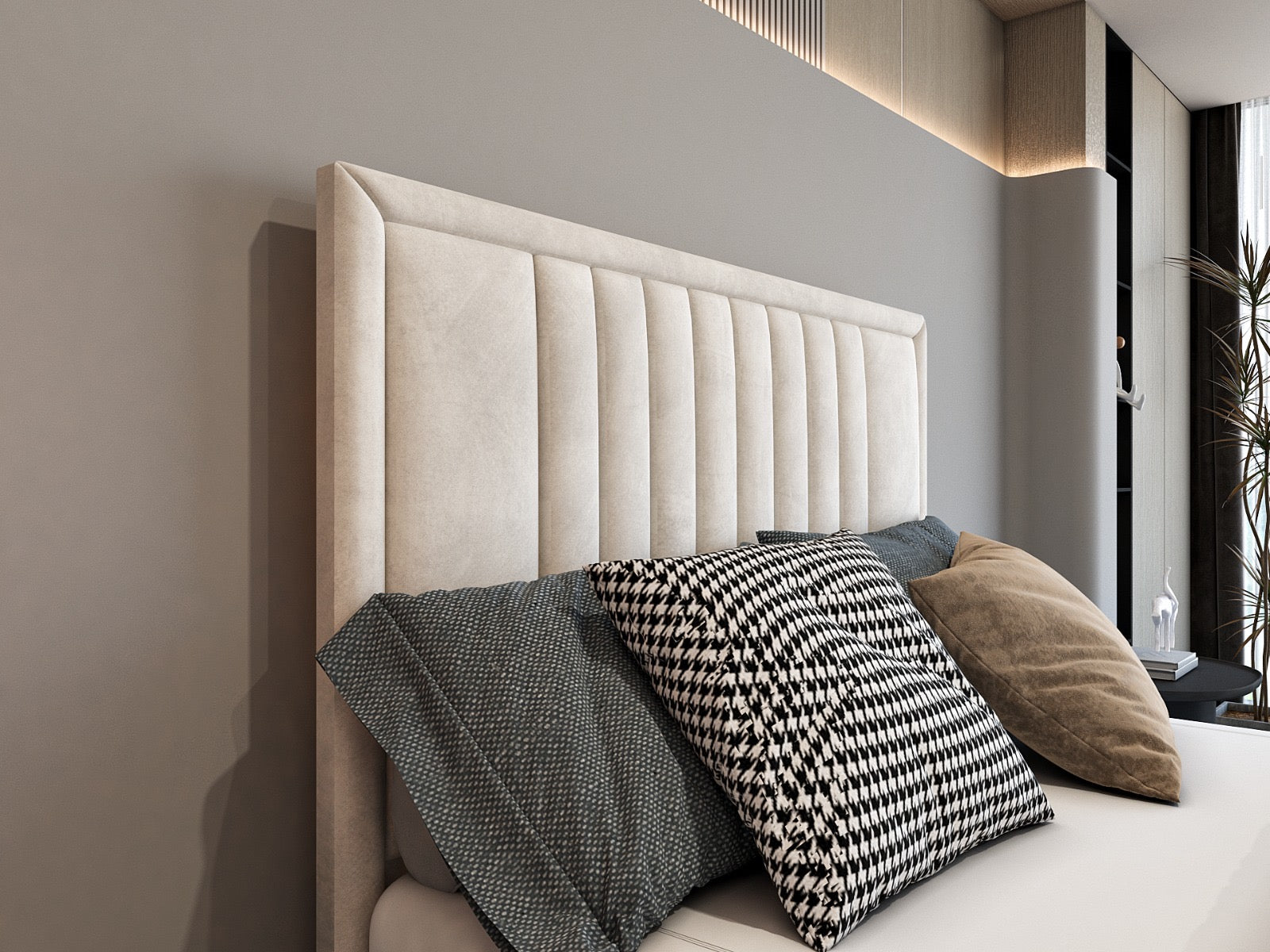 Milan Channel Panel Divan Bed