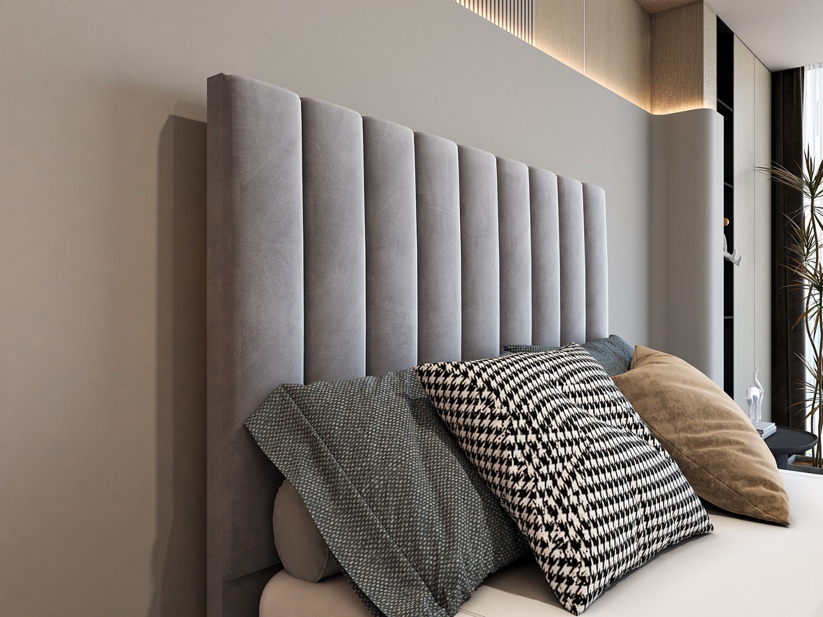 Lorenzo Vertical Panel Divan Bed