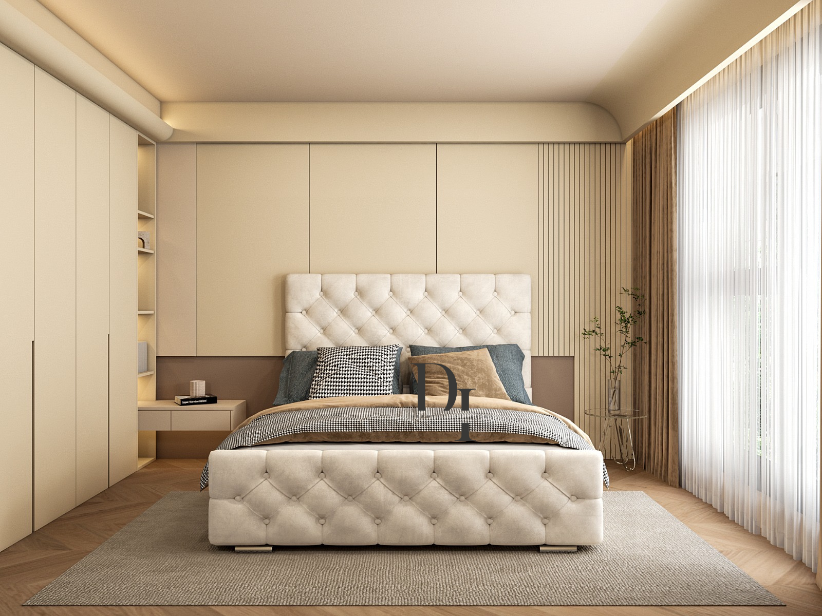 Monaco Chesterfield Bed Frame