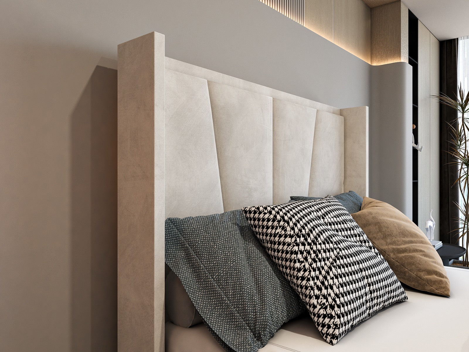 Monaco Wingback Divan Bed