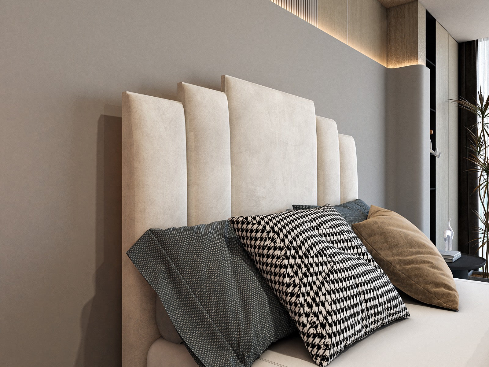 Valencia Chevron Panel Divan Bed