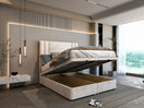 Switch Novarise Ottoman Divan Storage Bed With Vertical  Multi Panel Headboard 2 image