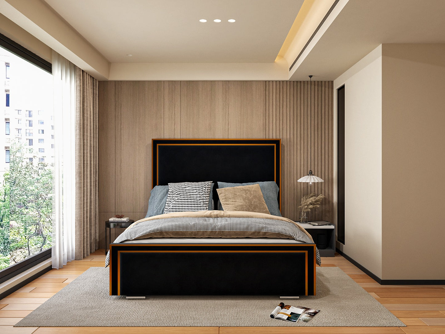 Renzo Border Bed Frame