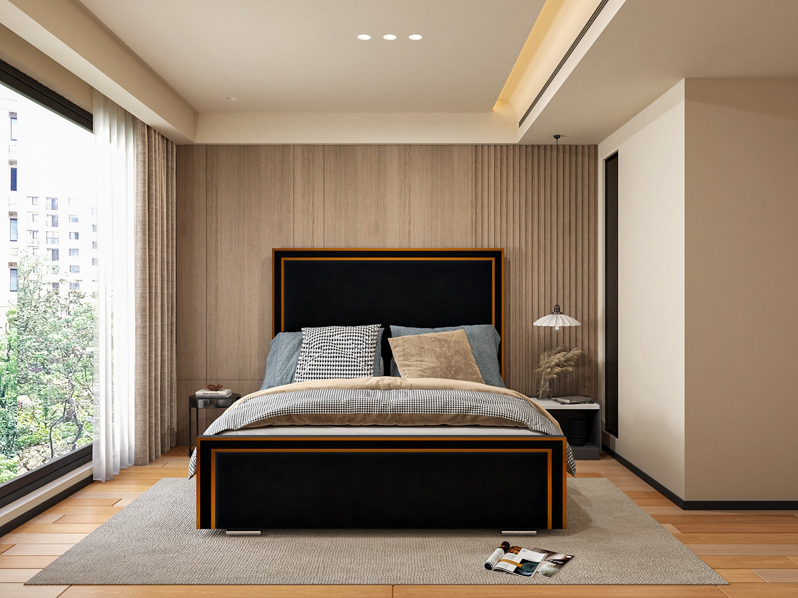 Renzo Border Bed Frame