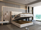 Switch Lumora Ottoman Divan Storage Bed With Chesterfield Bumper Headboard 2 image